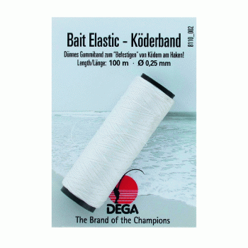 Dega Bait-Elastic-Band 100 m, 0,25 mm